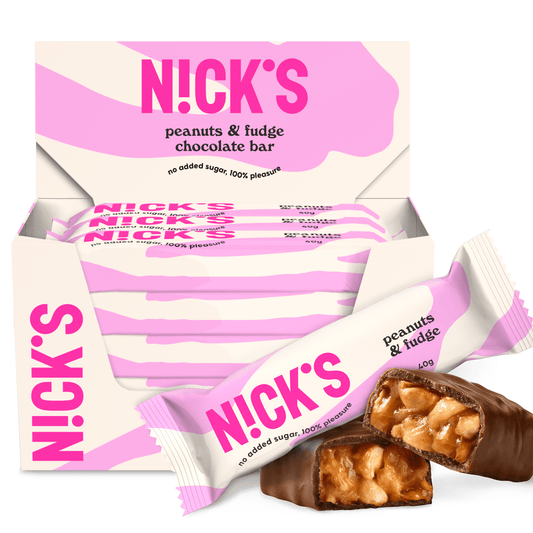 NICK'S - Šokolaad "peanuts n' fudge" 15 x 40g - njom.ee