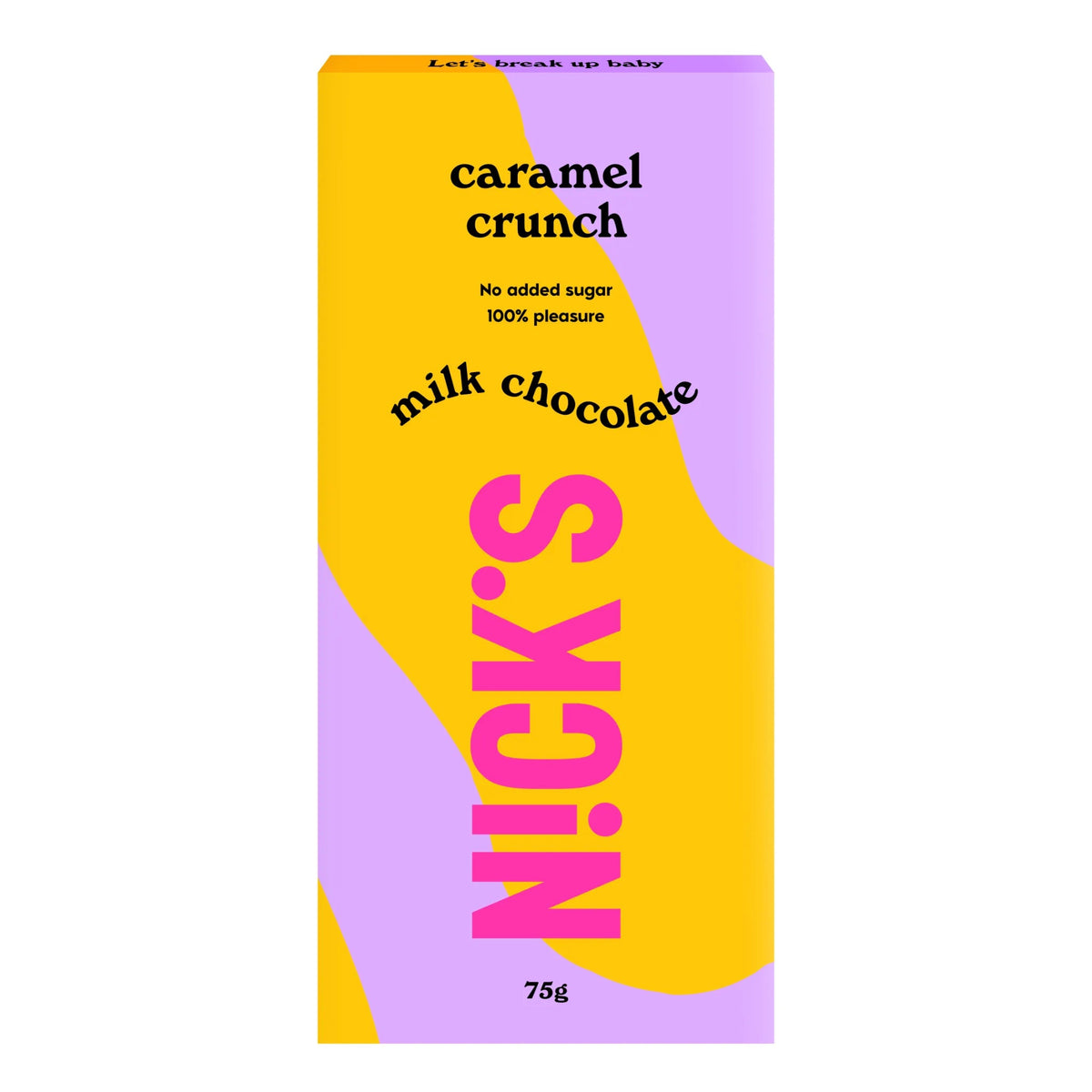 NICK’S Caramel Crunch Milk Chocolate Bar 75 g