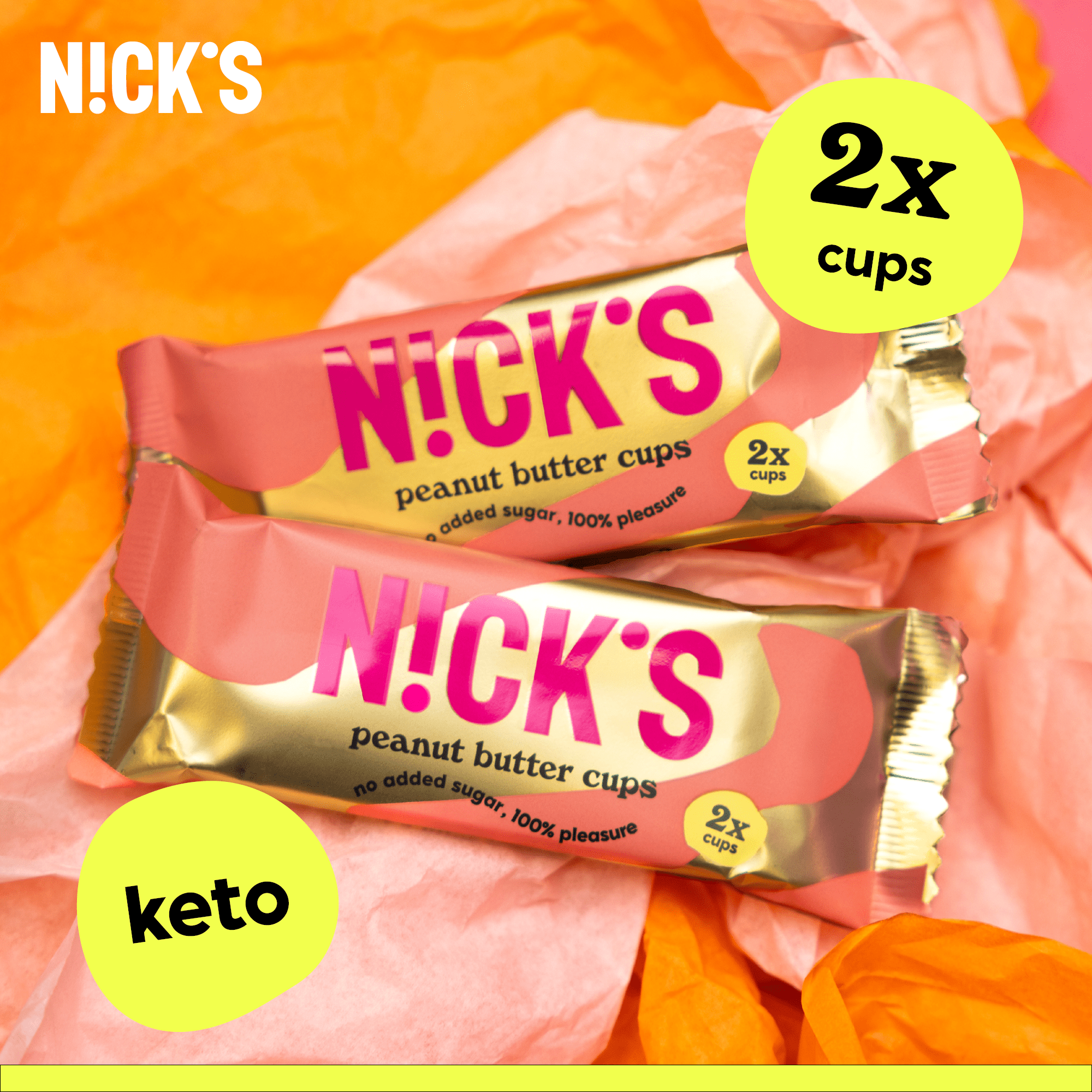 NICK’S Peanut Butter Cups 30 g