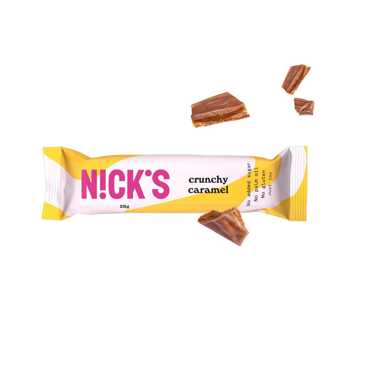 NICK'S-'Crunchy Caramel' šokolaad (kast 21tk.) - njom.ee