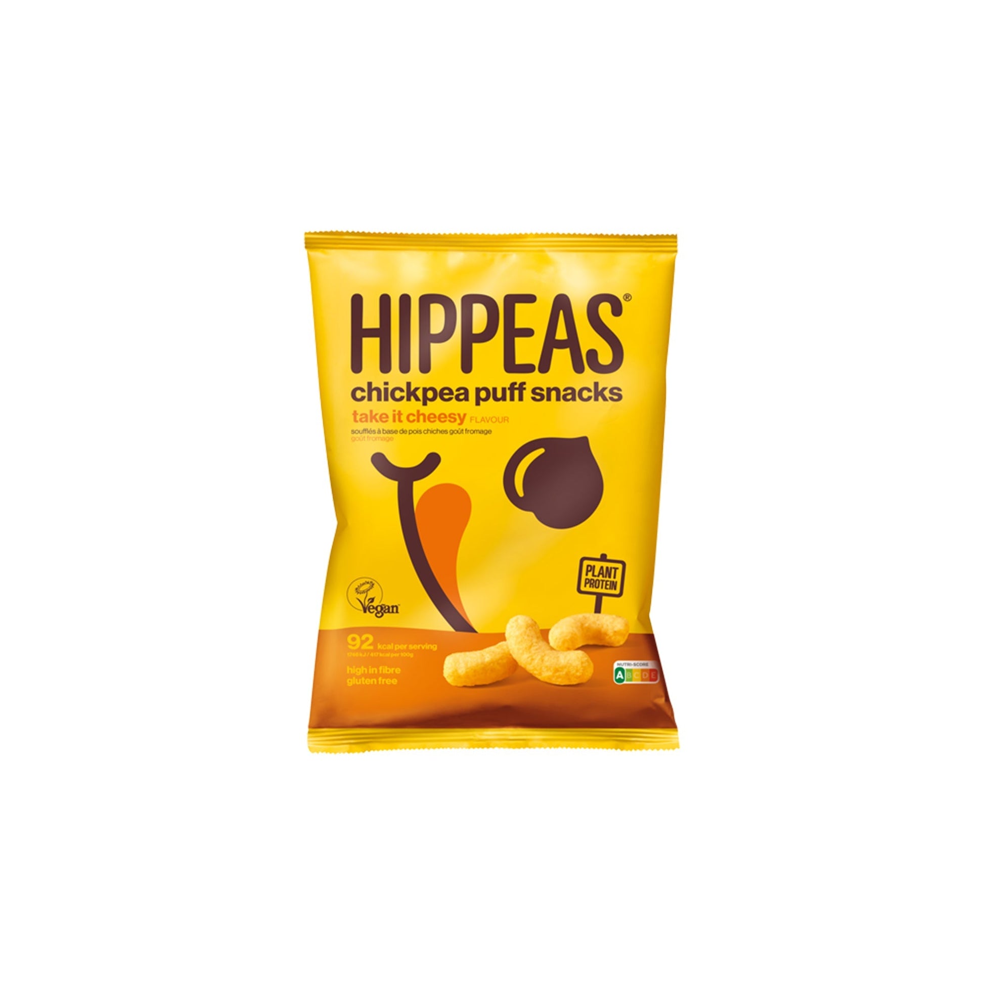 Hippeas-Kikerherne krõps ''cheesy'' 12 x 22g - njom.ee