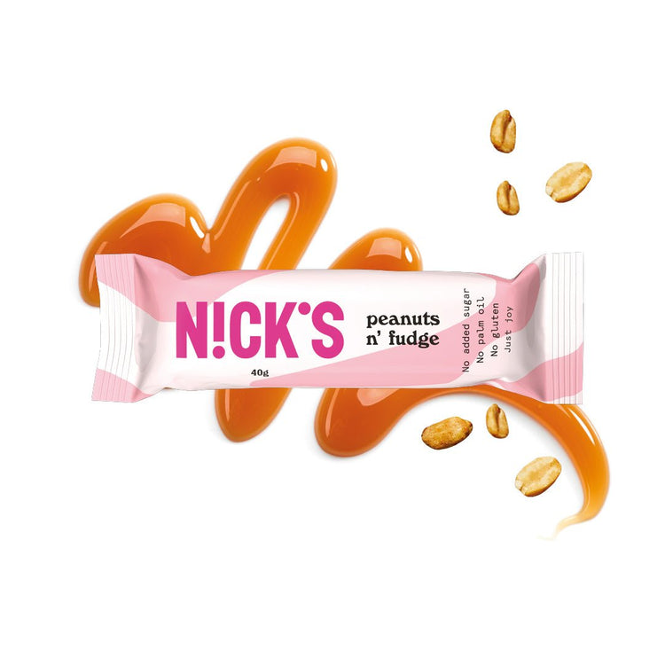 NICK'S-'Peanuts n' Fudge' šokolaad (kast 15tk.) - njom.ee
