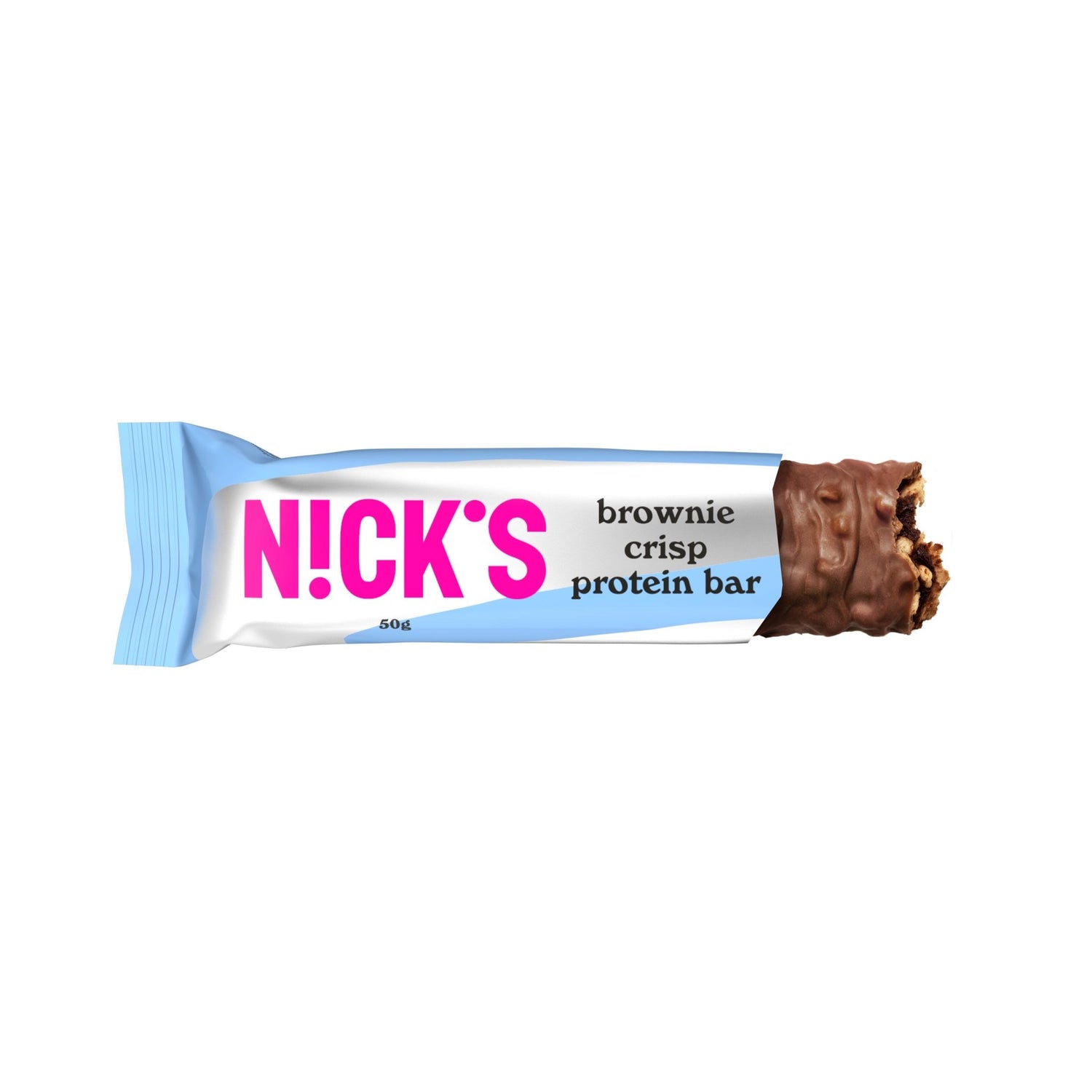NICK'S-Proteiinibatoon "brownie crisp" 50g - njom.ee
