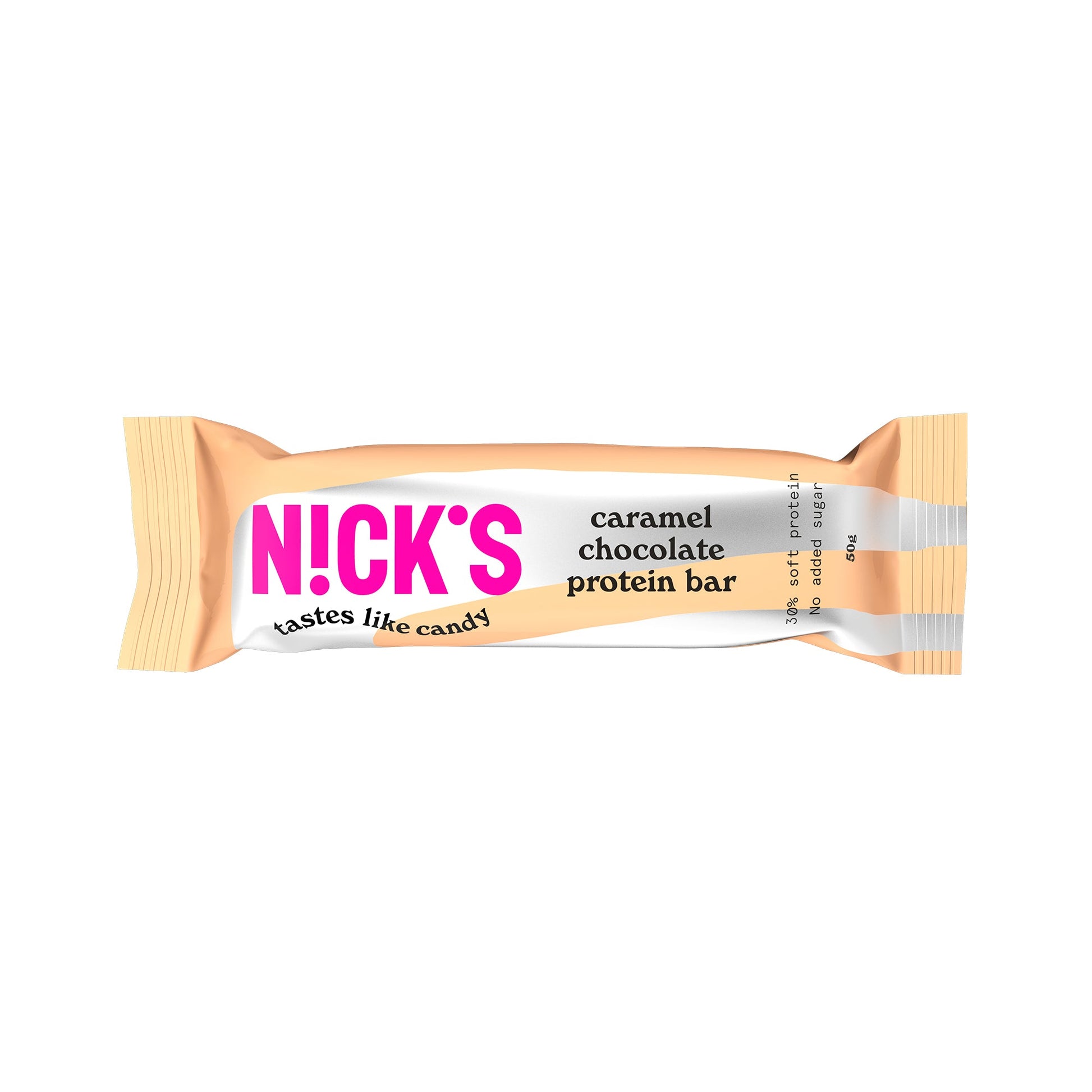 NICK'S-Proteiinibatoon "caramel chocolate" 50g - njom.ee