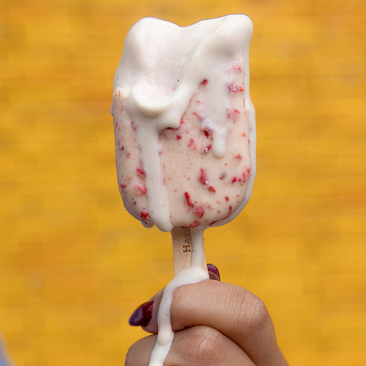 NICK'S jäätis-Pulgajäätis "strawberry white" multipakk 24 x 51ml - njom.ee