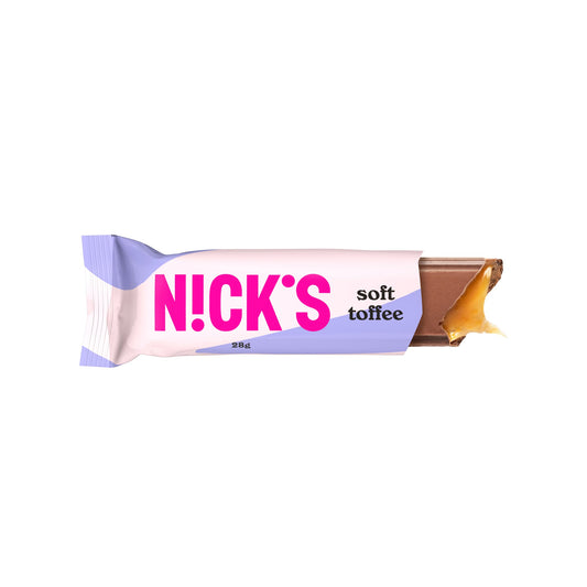 NICK'S-Šokolaad ''Soft toffee'' 28g - njom.ee