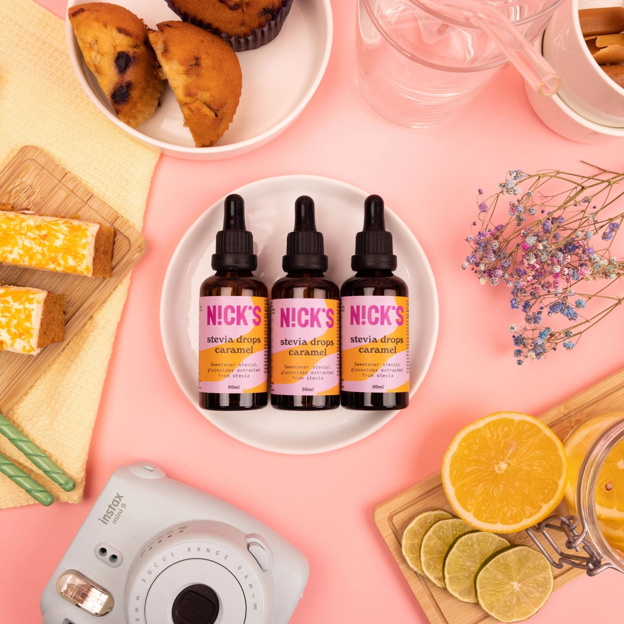 NICK’S Caramel Stevia Drops 50 ml